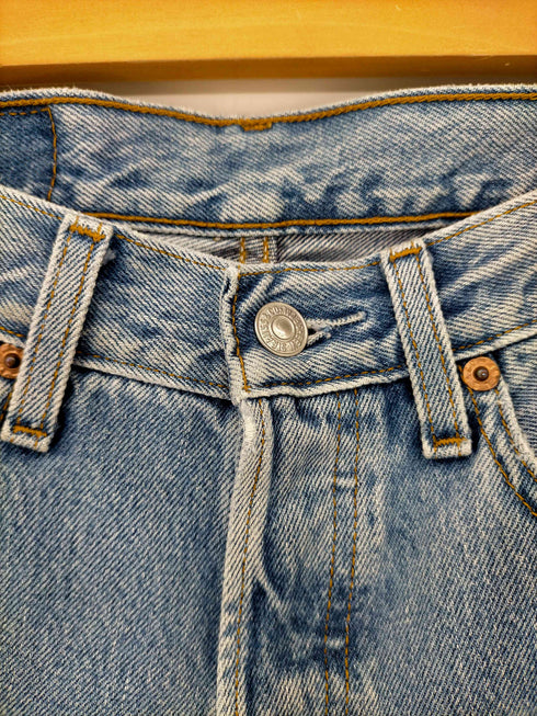 リーバイス Levis 00S MADE IN COLOMBIA 501-0193 689刻印 ジップフライデニム レディース W28
