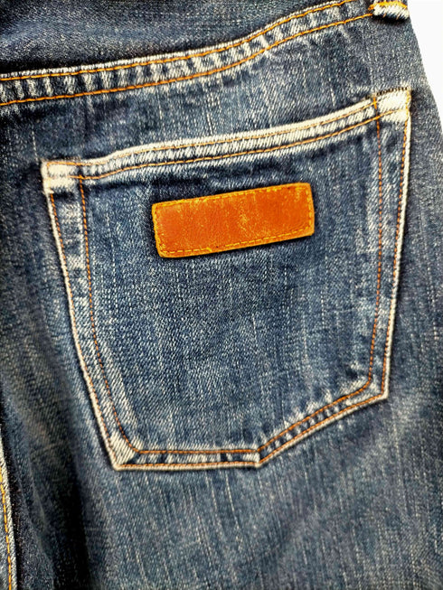 フルカウント FULLCOUNT MADE IN JAPAN セルビッジボタンフライデニム レディース 27