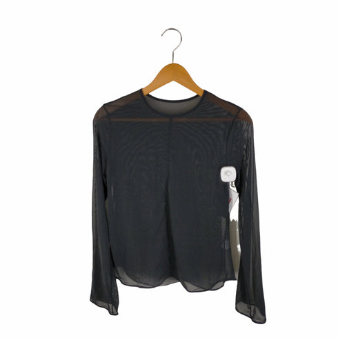 マメクロゴウチ Mame Kurogouchi シアークルーネックTシャツ レディース JPN:L