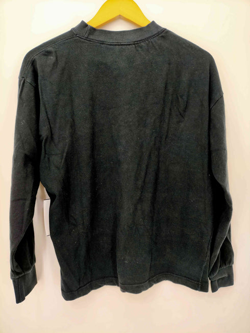 ギャップ Gap 90S OLD GAP ロゴ刺繍モックネックL/S カットソー レディース import:M