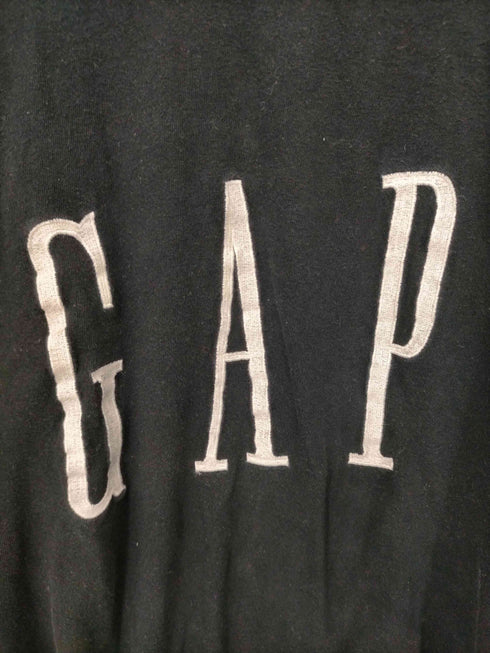 ギャップ Gap 90S OLD GAP ロゴ刺繍モックネックL/S カットソー レディース import:M