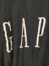 ギャップ Gap 90S OLD GAP ロゴ刺繍モックネックL/S カットソー レディース import:M