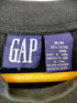 ギャップ Gap 90S OLD GAP ロゴ刺繍モックネックL/S カットソー レディース import:M