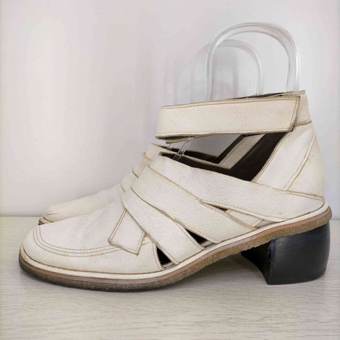 アルフレッドバニスター alfredoBANNISTER irregular スクエアトゥ ヒールサンダル レディース 36
