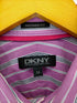 ダナキャランニューヨーク DKNY REFINED FIT ストライプレギュラーカラーシャツ メンズ import:M