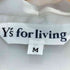 ワイズフォーリビング Ys for living シェルボタン パジャマセットアップ レディース M