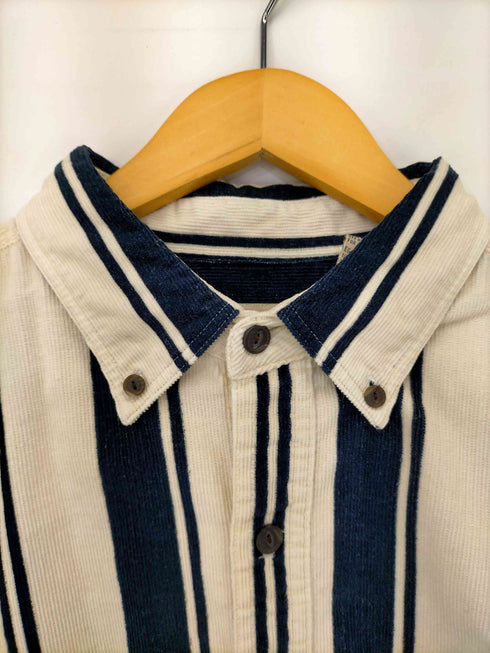 ノースウエスト テリトリー NORTHWEST TERRITORY ストライプコーデュロイBDシャツ メンズ import:XL