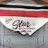 スターオブハリウッド STAR OF HOLLYWOOD 50S USA製 抽象画 ABSTRACT FACE 総柄 オープンカラーシャツ メンズ M