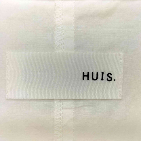 ハウス HUIS. オーガニックコットンシームレス半袖オーバーシャツ レディース FREE