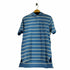 ポロバイラルフローレン Polo by RALPH LAUREN スリランカ製 マリンボーダー ポロシャツ メンズ JPN:L