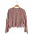 ザラ ZARA フェイクファーフリースプリーツニット レディース JPN:S