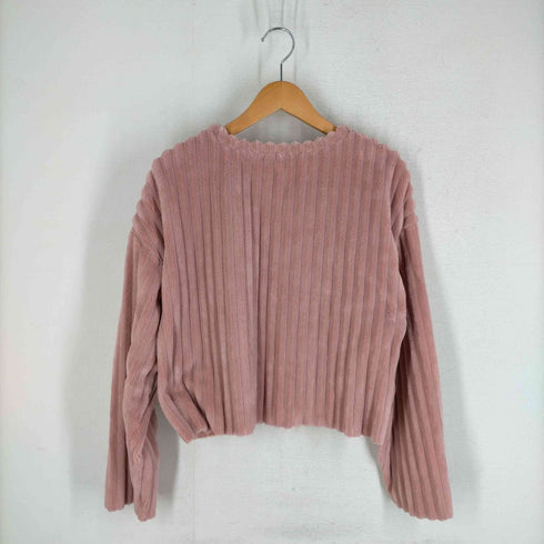 ザラ ZARA フェイクファーフリースプリーツニット レディース JPN:S