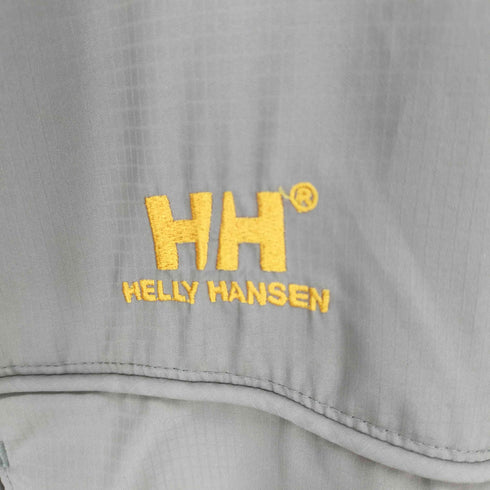 ヘリーハンセン HELLY HANSEN 90s- ロゴ刺繍ジップアップナイロンジャケット メンズ