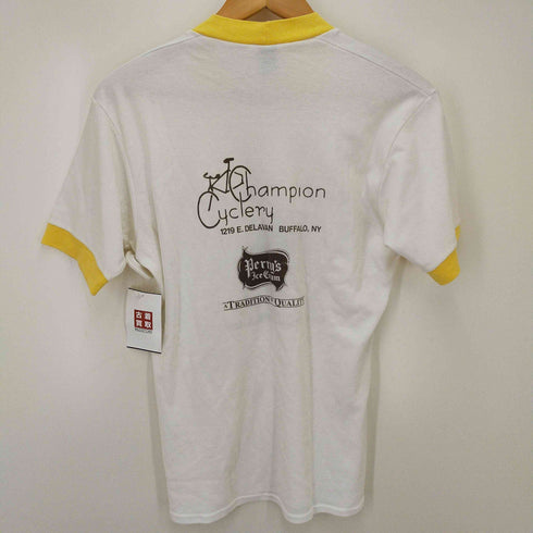 企業プリントリンガーTシャツ メンズ