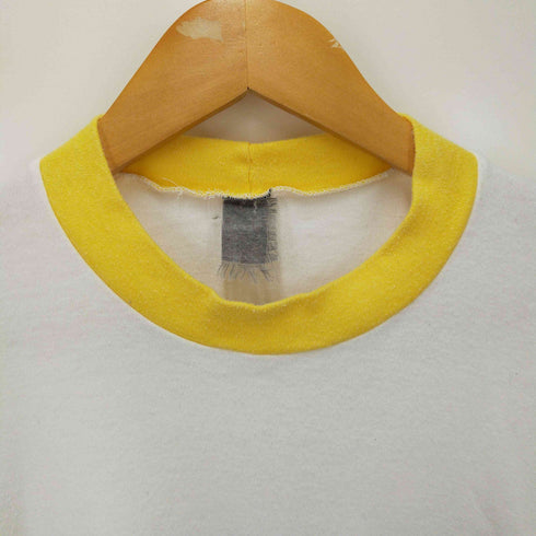 企業プリントリンガーTシャツ メンズ