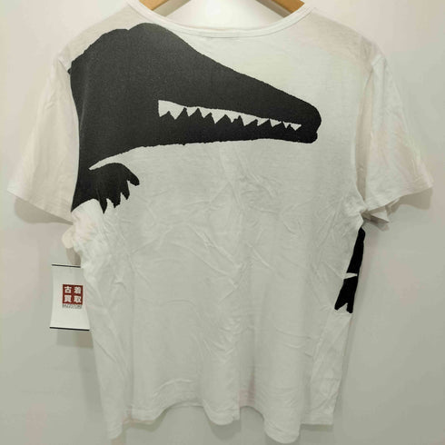 ワイズフォーリビング Ys for living プリント S/S TEE 半袖Tシャツ ワニ レディース