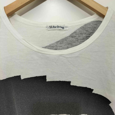 ワイズフォーリビング Ys for living プリント S/S TEE 半袖Tシャツ ワニ レディース