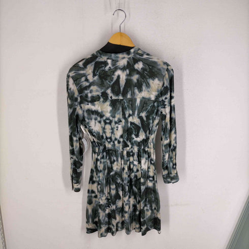 ザラ ZARA 総柄ギャザーワンピース レディース JPN:XS