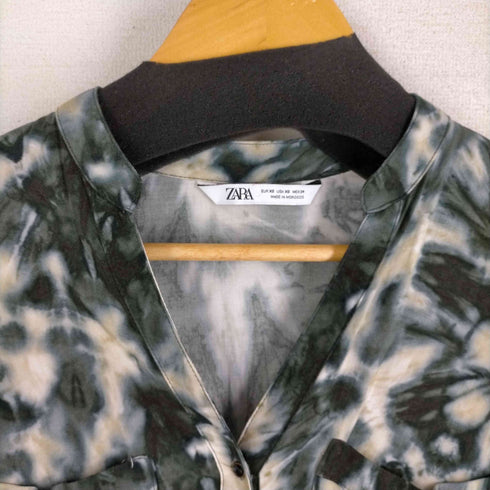 ザラ ZARA 総柄ギャザーワンピース レディース JPN:XS