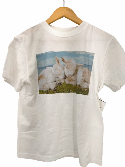 GARD JEG VIL IKKE VÆRE VISE 山羊 アニマルプリントTシャツ レディース