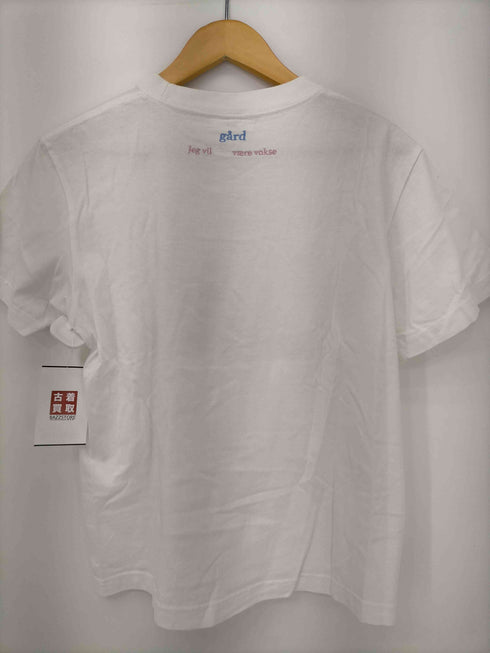 GARD JEG VIL IKKE VÆRE VISE 山羊 アニマルプリントTシャツ レディース