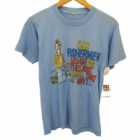 スクリーンスターズ SCREEN STARS 80's OLD FISHERMEN プリントTシャツ メンズ JPN:M