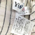 ワイズフォーリビング Ys for living ストライ柄 メッシュ 5分丈パンツ レディース