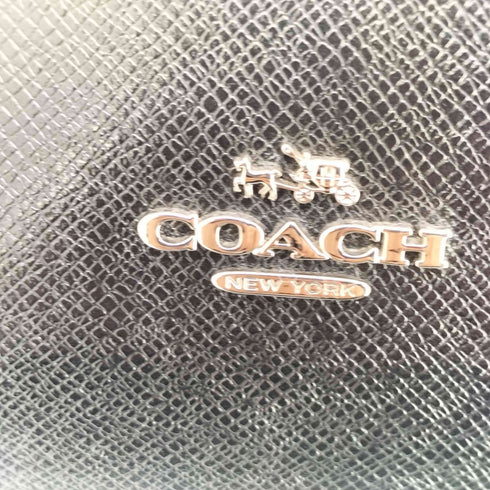 コーチ COACH 花柄 リバーシブル ポーチ付 レザー トートバッグ レディース