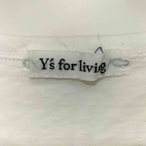 ワイズフォーリビング Ys for living 片面プリント S/S TEE 半袖Tシャツ タツノオトシゴ レディース