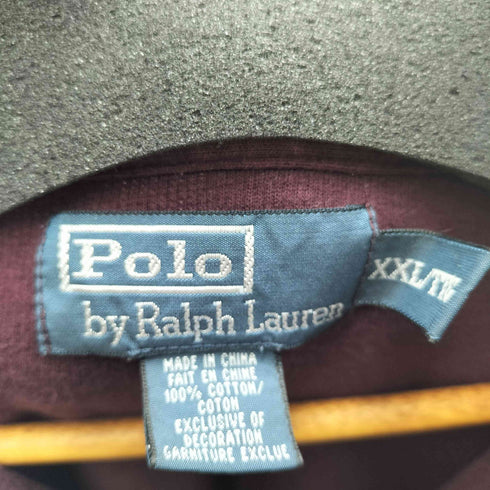 ポロバイラルフローレン Polo by RALPH LAUREN ハーフジップスウェット メンズ XXL