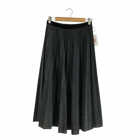 ザラ ZARA ラメ加工 プリーツスカート レディース L