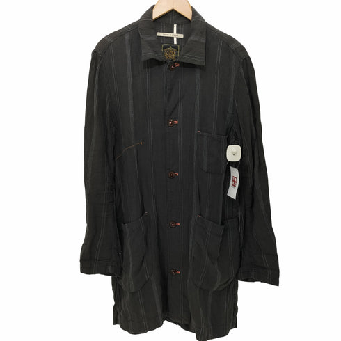 ジプシーアンドサンズ GYPSY&SONS LINEN ATELIER COAT リネンアトリエコート メンズ M