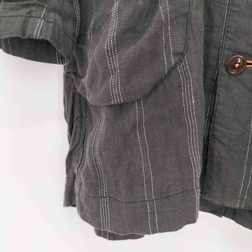 ジプシーアンドサンズ GYPSY&SONS LINEN ATELIER COAT リネンアトリエコート メンズ M