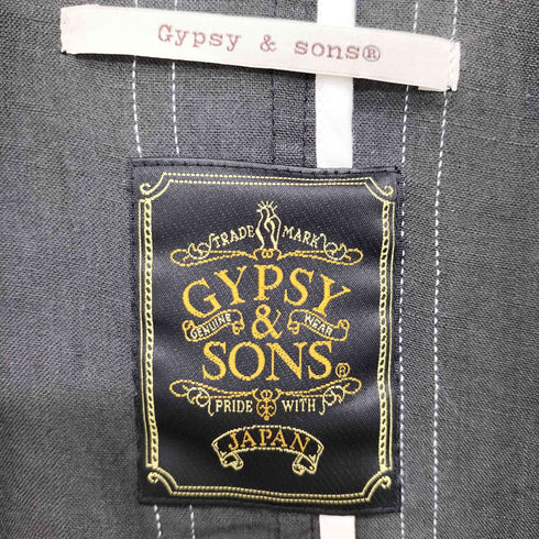 ジプシーアンドサンズ GYPSY&SONS LINEN ATELIER COAT リネンアトリエコート メンズ M