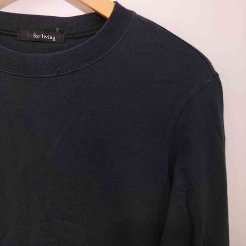 ワイズフォーリビング Ys for living L/S TEE プレーン レディース
