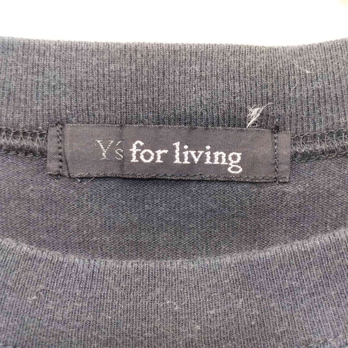 ワイズフォーリビング Ys for living L/S TEE プレーン レディース