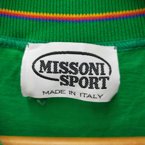 MISSONI SPORT リブデザインフロントプリントTシャツ メンズ JPN:XS