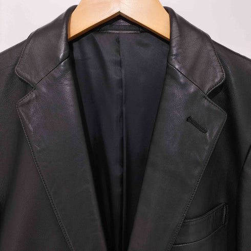 ユナイテッドアローズ UNITED ARROWS シープレザー 2Bシングルテーラードジャケット メンズ S