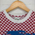 アンダーカバー UNDERCOVER チェック柄 両面プリントS/S TEE メンズ JPN:M