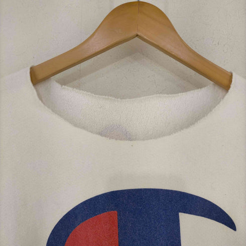 チャンピオン Champion reverse weave ビッグロゴ 染み込み 両面プリント 半袖スウェット メンズ