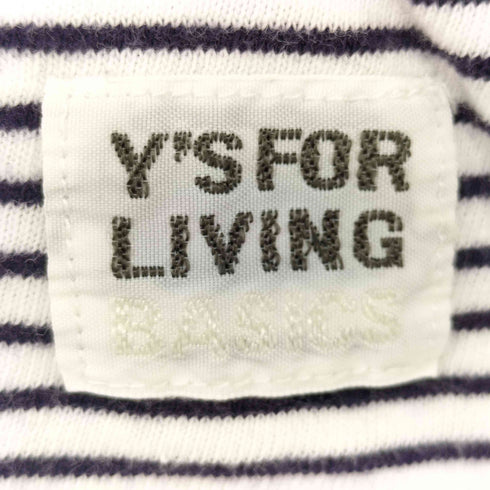 ワイズフォーリビング Ys for living S/S TEE ボーダー柄 レディース JPN:M