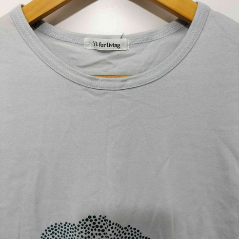 ワイズフォーリビング Ys for living 片面プリント S/S TEE 半袖Tシャツ レディース