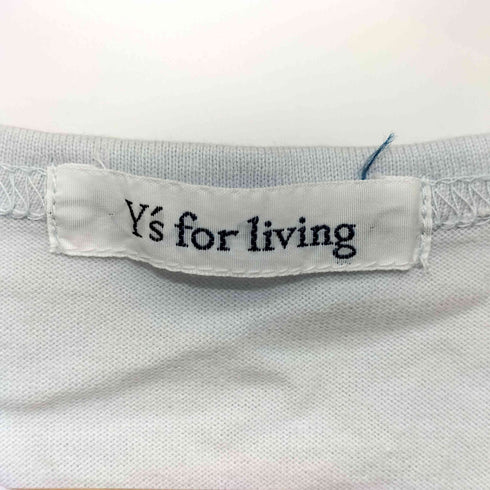 ワイズフォーリビング Ys for living 片面プリント S/S TEE 半袖Tシャツ レディース