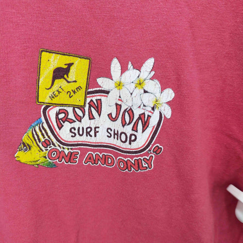 ロンジョン サーフショップ Ron Jon Surf Shop 背面BIG プリントTシャツ メンズ