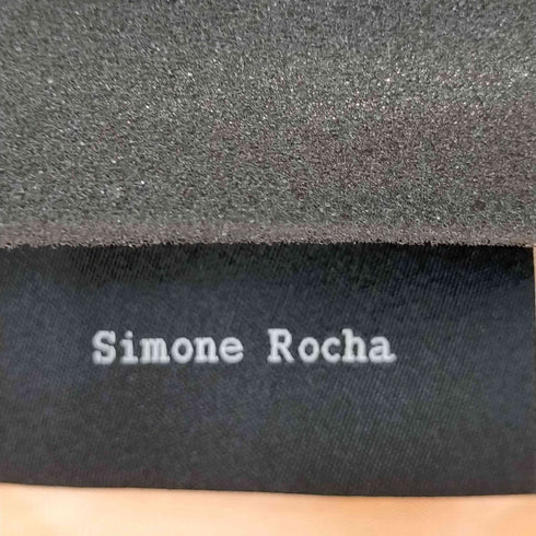 シモーネロシャ Simone Rocha リボンテール Easy コットン クルーネックTシャツ レディース JPN:XS