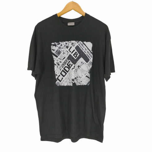 ヘインズ Hanes 2009 code{4}lib クルーネックTシャツ メンズ JPN:XL