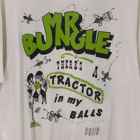 ジャイアント giant BY ANVIL tractor in my balls 両面プリント バンドTシャツ メンズ import:XL
