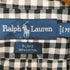 ラルフローレン RALPH LAUREN BLAKE オーバ-サイズギンガムチェックBD半袖シャツ メンズ M
