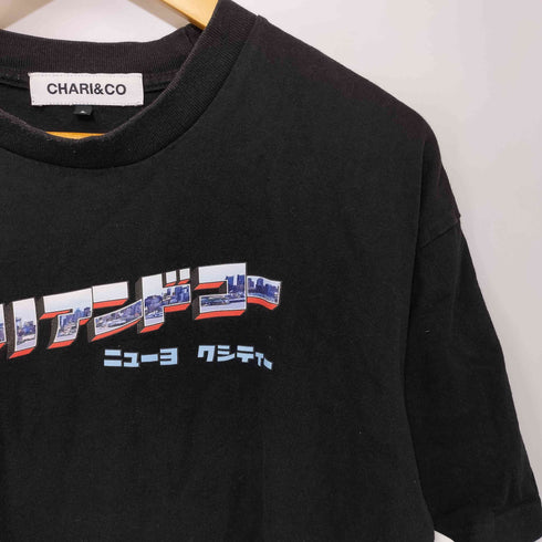 チャリアンドコー chari&co KATA POSTCARD TEE メンズ L