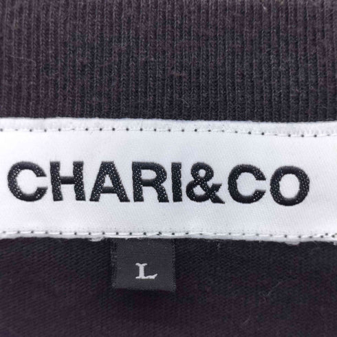 チャリアンドコー chari&co KATA POSTCARD TEE メンズ L